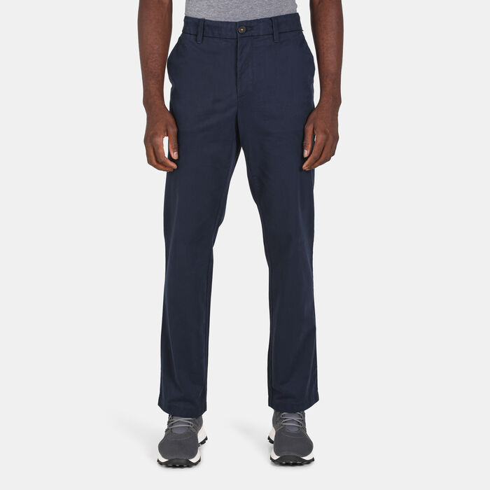 تمبرلاند بنطال سكوام ليك تويل تشينو للرجال أزرق image number 0