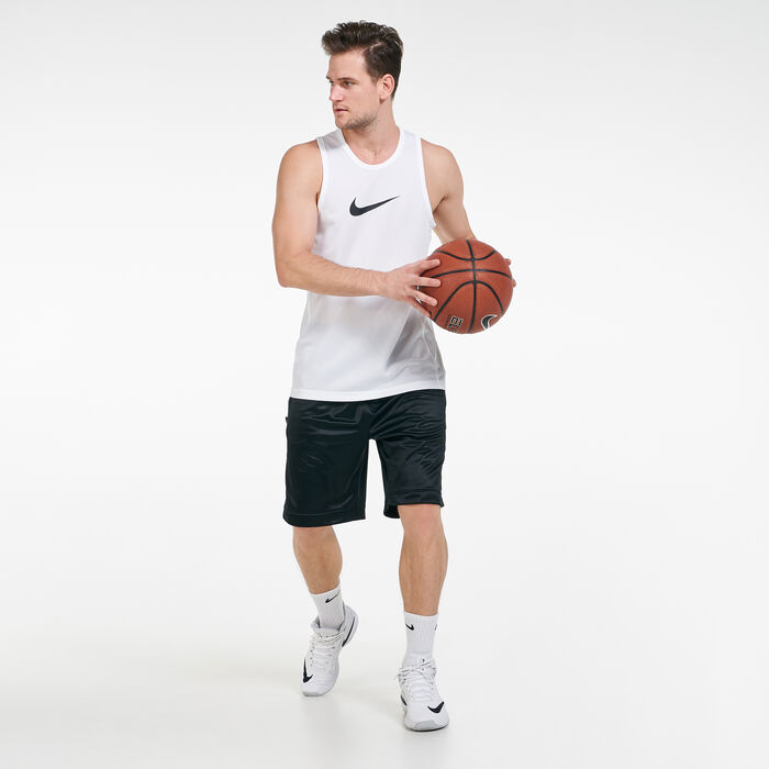 نايكي تيشيرت دراي-فن كروس اوفر بلا أكمام للرجال أبيض image number 2