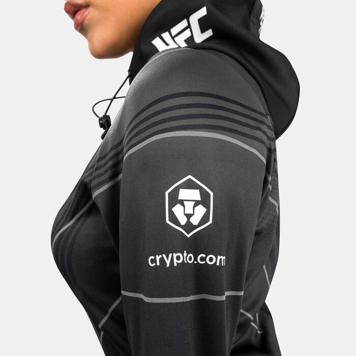 فينوم هودي x يو آف سي اوثنتِك فايت نايت 2.0 ووك-آوت للنساء أسود image number 4