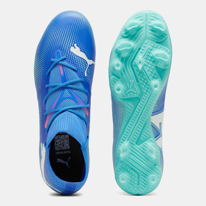 بوما حذاء كرة القدم فيوتشر 7 ماتش لملاعب العشب الطبيعي والصناعي للرجال أبيض image number 3