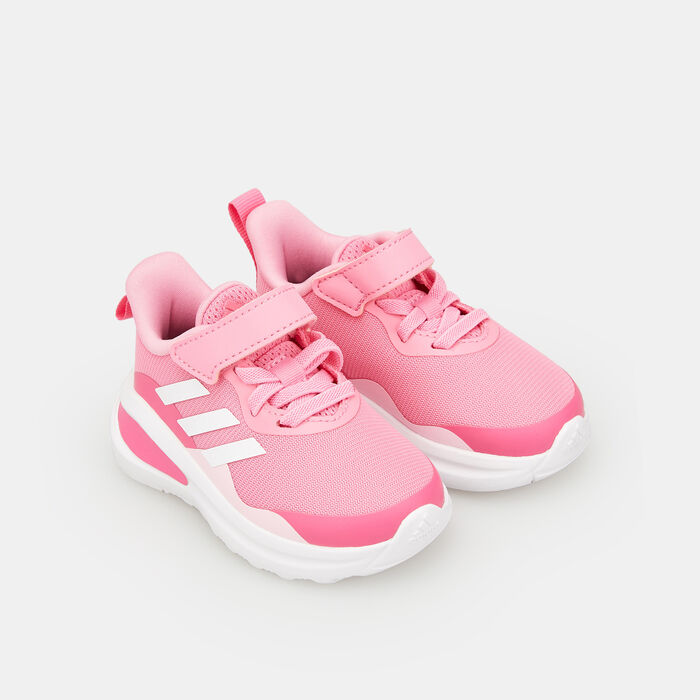 اديداس حذاء فورتارن سبورت رانينج الاستيك ليس اند توب ستراب للاطفال وردي image number 1