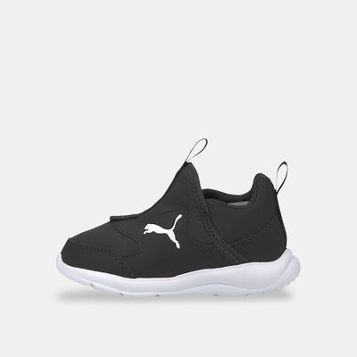 بوما حذاء سليب-اون فن ريسر للاطفال أسود