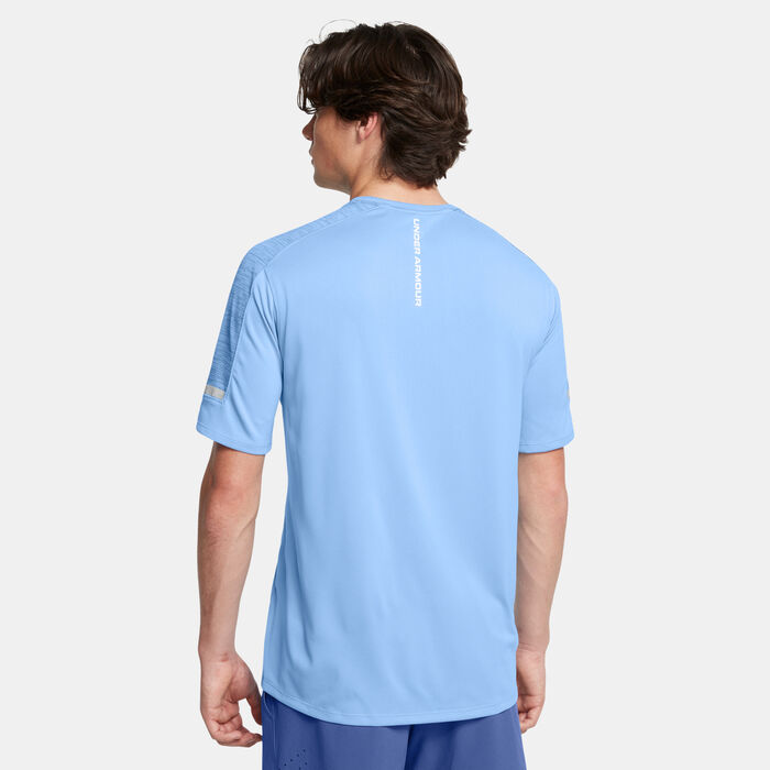 اندر ارمر تيشيرت تمرين تيك متعدد الاستخدامات للرجال أزرق image number 1