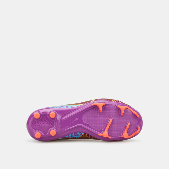 نايكي حذاء كرة القدم زوم ميركيوريال فيبور 15 لملاعب العشب الصناعي للاطفال أحمر image number 3