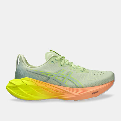 اسيكس حذاء الجري نوفابلاست 4 باريس للنساء أخضر