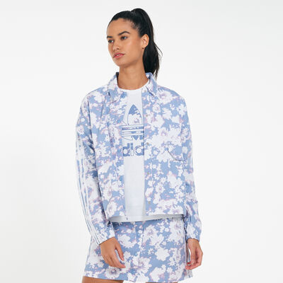 اديداس جاكيت بطبعات بالكامل للنساء متعدد