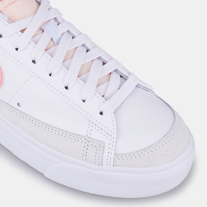 نايكي بليزر لو بلاتفورم حذاء للنساء أبيض image number 4