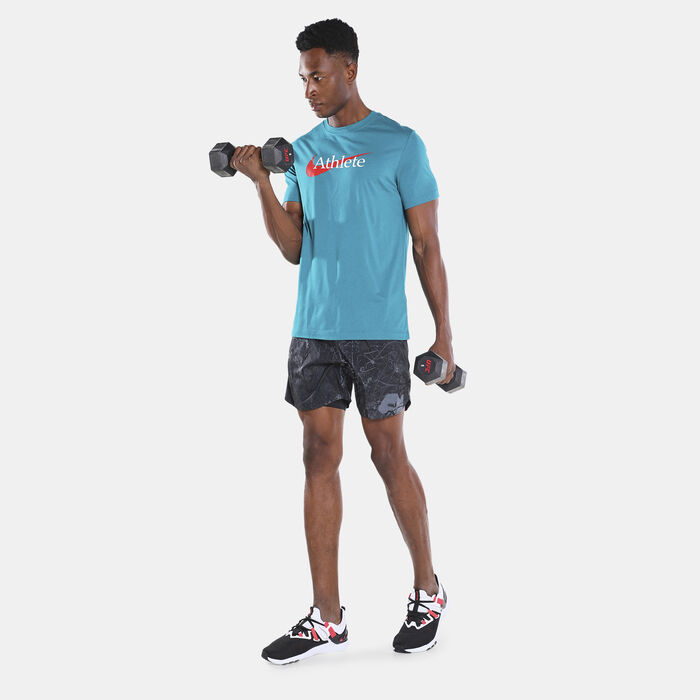 نايكي تيشيرت دراي فت أثليت DB للرجال أخضر image number 2