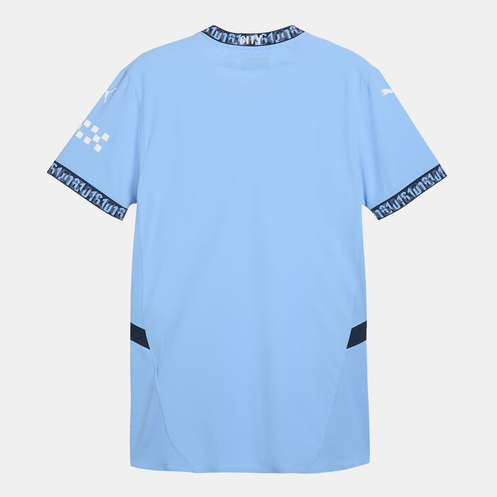 بوما تيشيرت كرة القدم مانشستر سيتي 24/25 الأساسي اوثنتك للرجال أزرق image number 1