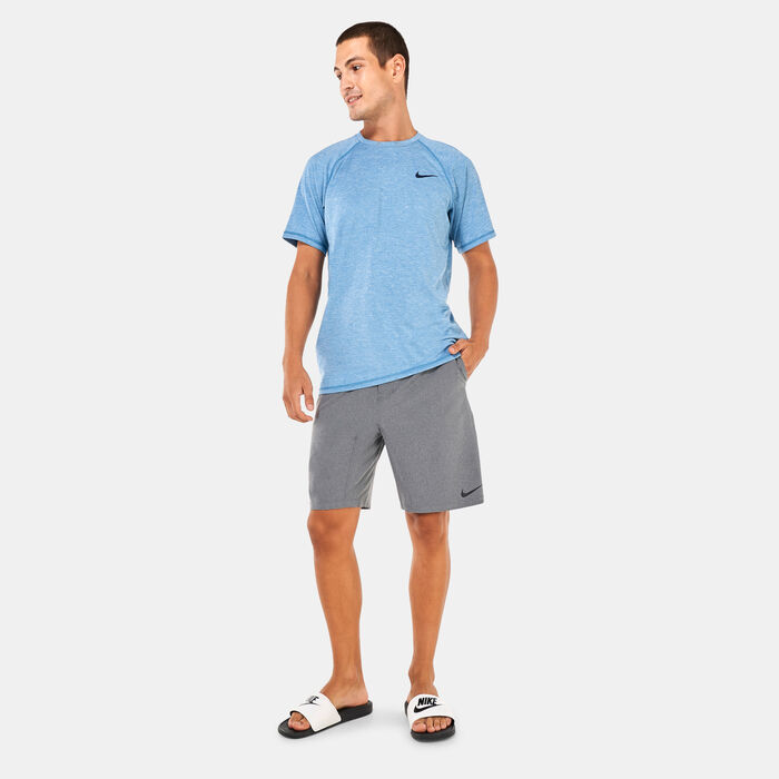 نايك سويم شورت السباحة ميرج 9-إنش هايبريد للرجال رمادي image number 2