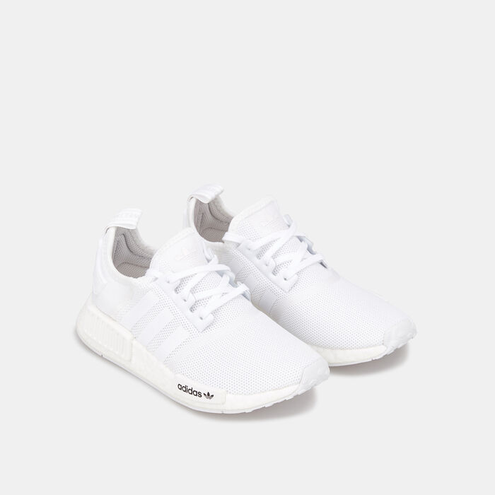 اديداس اورجينال حذاء NMD_R1 للاطفال الكبار أبيض image number 1