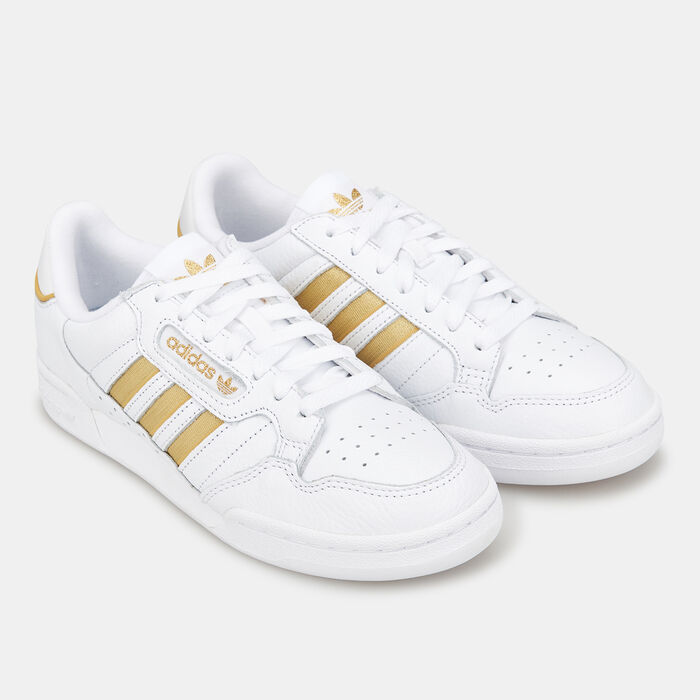 اديداس اورجينال حذاء كونتينينتال 80 سترايبس للنساء أبيض image number 1