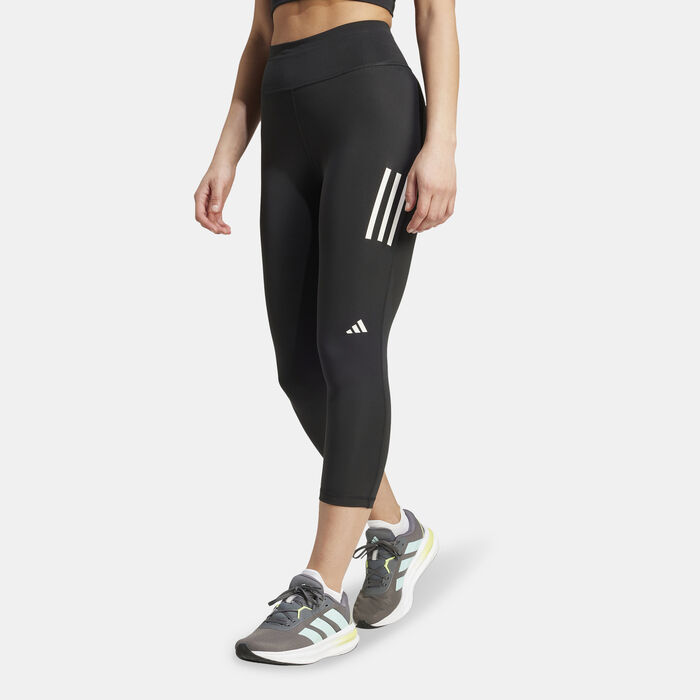 اديداس ليقنز اون ذا رن 3/4 للنساء أسود image number 0