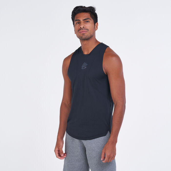 اندر ارمر تيشيرت كوري بيرفورمانس للرجال أسود image number 0