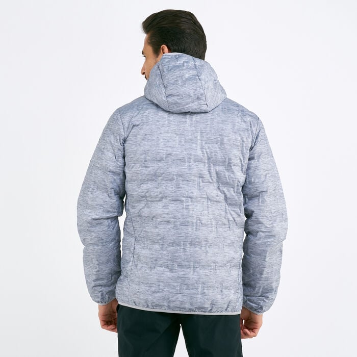 كولومبيا جاكيت ديلتا ريدج داون بقبعة للرجال رمادي image number 1