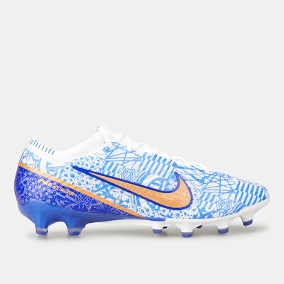 نايكي حذاء كرة القدم زووم ميركيوريال فيبور 15 ايليت CR7 AG-Pro للرجال أزرق