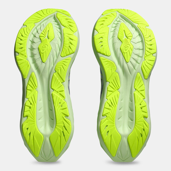 اسيكس حذاء الجري نوفا بلاست 4 للرجال رمادي image number 3