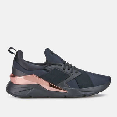 بوما حذاء ميوز X5 ميتال للنساء أسود