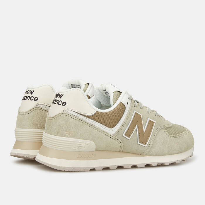 نيو بالانس حذاء 574 للنساء أخضر image number 2