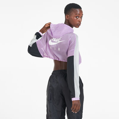 نايكي جاكيت اير كروبد للنساء بنفسجي