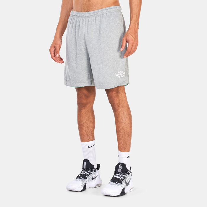 نايكي شورت كرة السلة دراي-فت ستاندرد ايشو ريفرسابل للرجال أخضر image number 3