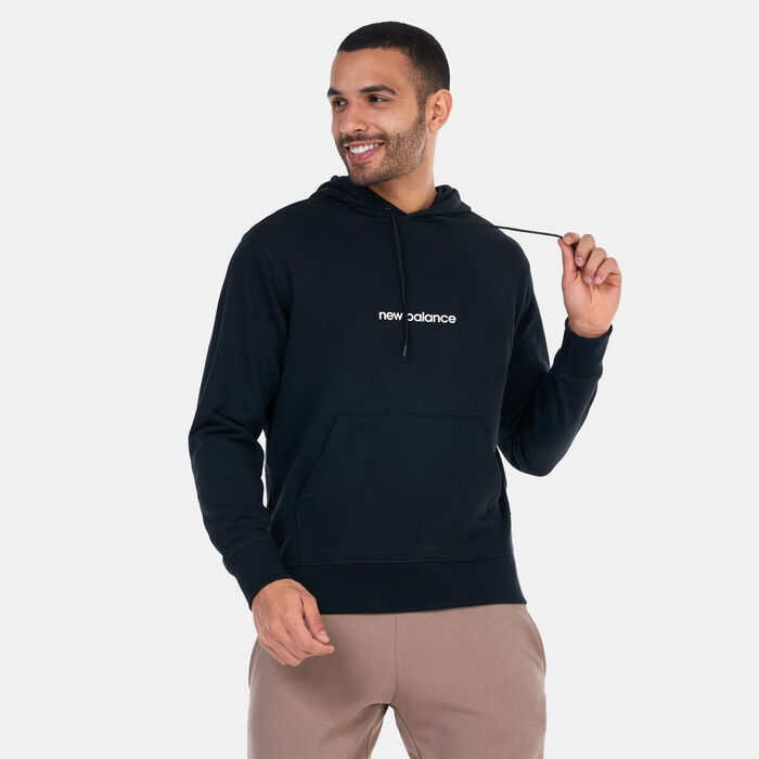 نيو بالانس هودي اثليتيكس ويسلي شان بازل كيوب للرجال أسود image number 0