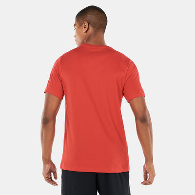 جوردن تيشيرت جمبمان كرو للرجال أحمر