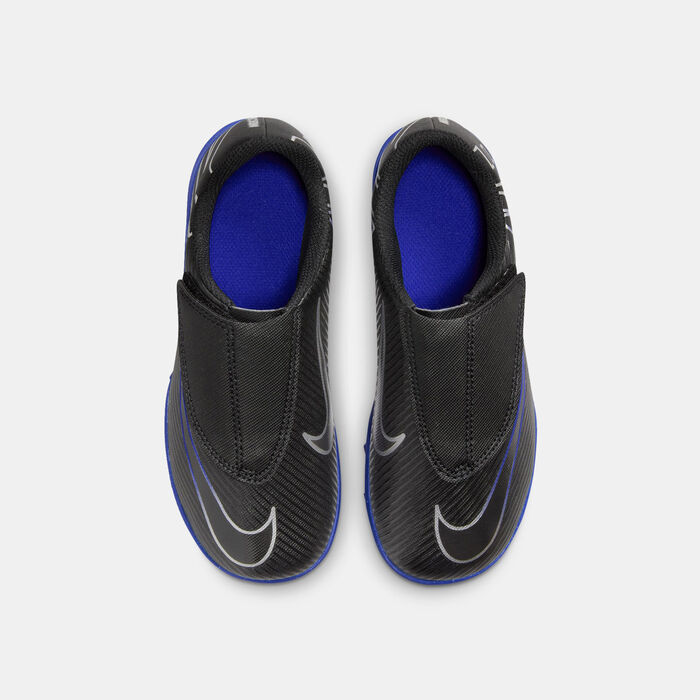 نايكي حذاء كرة القدم ميركوريال فيبور 15 كلوب لملاعب العشب الصناعي للاطفال الصغار أسود image number 2