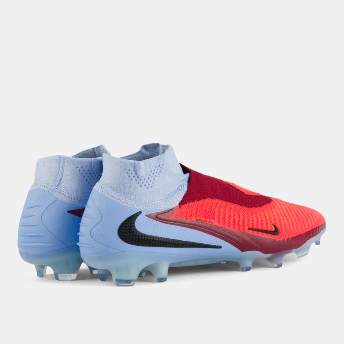 نايكي حذاء كرة القدم فانتوم 6 هاي إليت لملاعب العشب الطبيعي للرجال أزرق image number 2