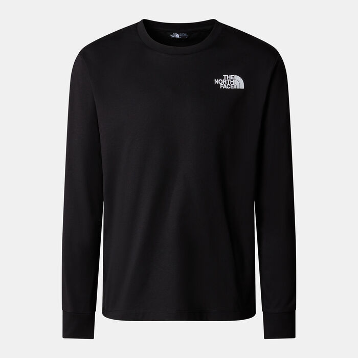 ذا نورث فيس ليقنز فيرتيكال جرافيك للاطفال أسود image number 0