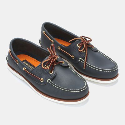 تمبرلاند حذاء كلاسيك تو آي بالكعب أزرق