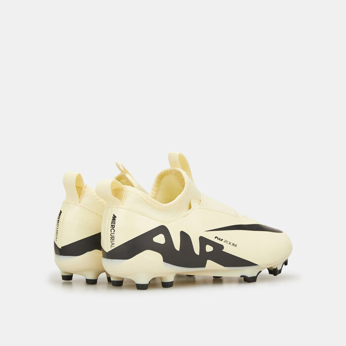 نايكي حذاء كرة القدم زووم ميركوريال فيبور 15 أكاديمي للملاعب المتعددة للاطفال (للاطفال الكبار) عاجي image number 3