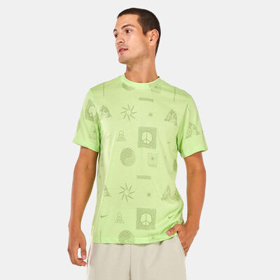 نايكي تيشيرت يوغا دراي-فت DB للرجال أخضر