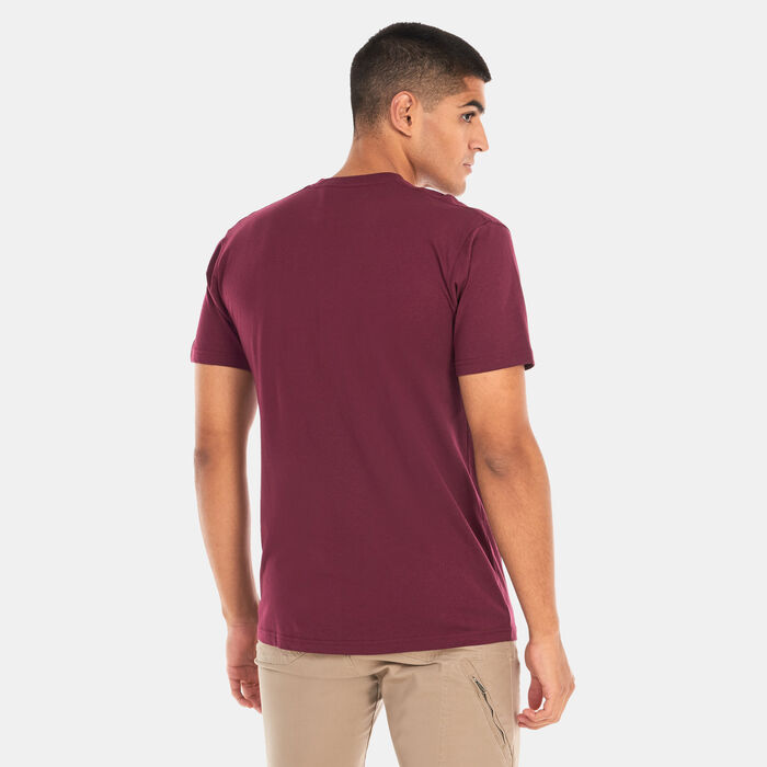 فانس تيشيرت ميني سكريبت-بي للرجال أحمر image number 1