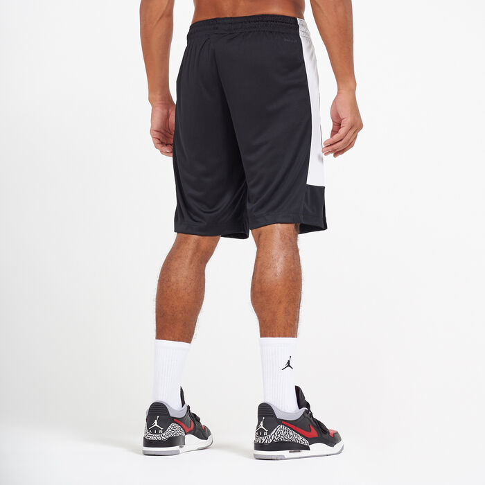 جوردن شورت اير دراي-فت نت للرجال أسود image number 1