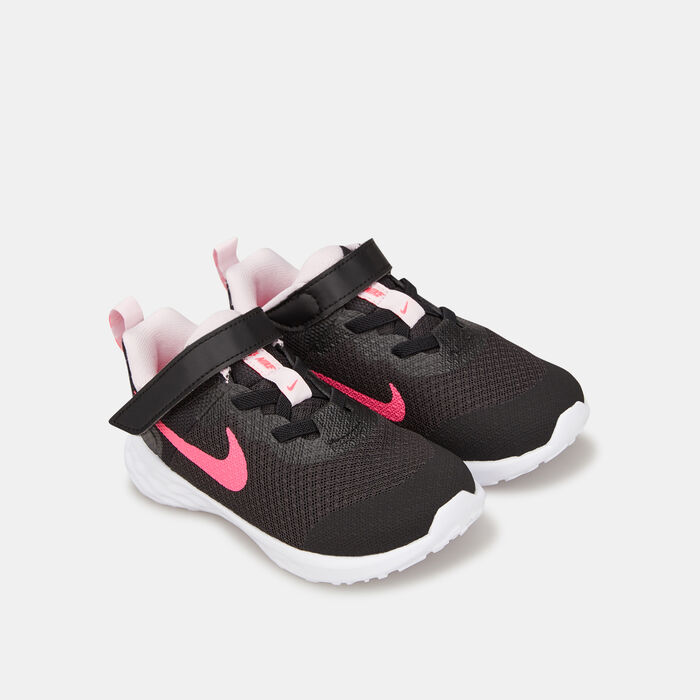 نايكي حذاء ريفيلوشن 6 للاطفال الرضع أسود image number 1