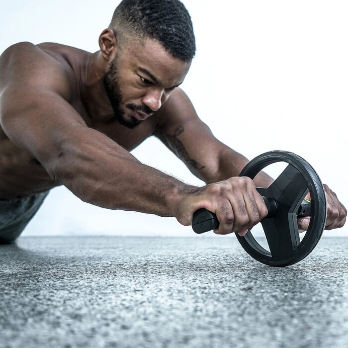 بي تي بي عجلة تمرين البطن أسود image number 5