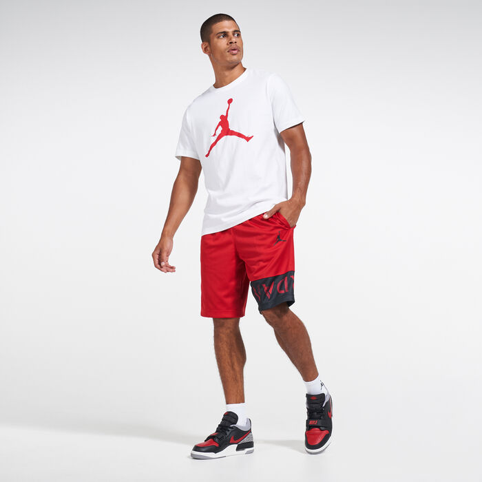 جوردن تيشيرت جمبمان كرو للرجال أبيض image number 2