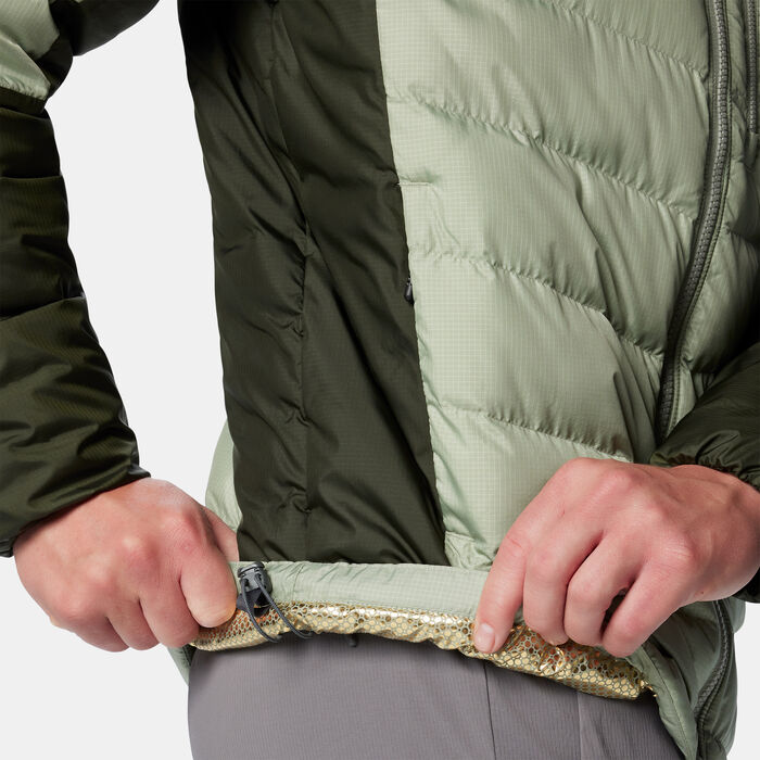 كولومبيا جاكيت لابيرينث لووب II هايكينج للرجال أخضر image number 3