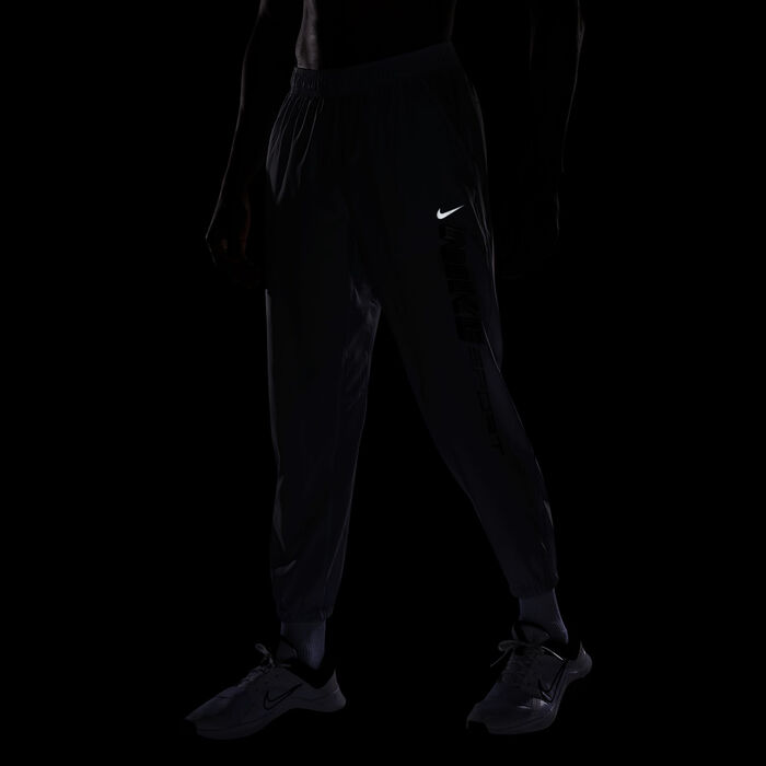 نايكي بنطال التمرين فورم دراي-فِت فيرستايل للرجال رمادي image number 3