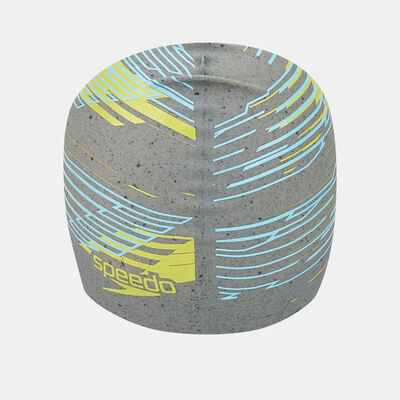 سبيدو قبعة سباحة بلين مولدد سيليكون برتقالي