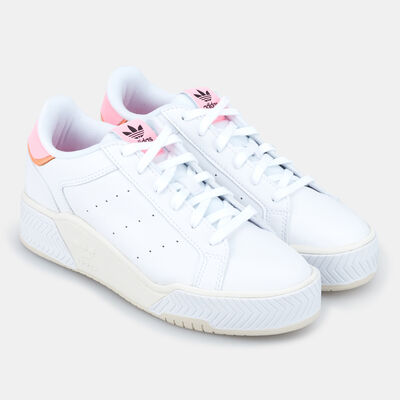 اديداس اورجينال حذاء كورت تورينو بولد للنساء أبيض
