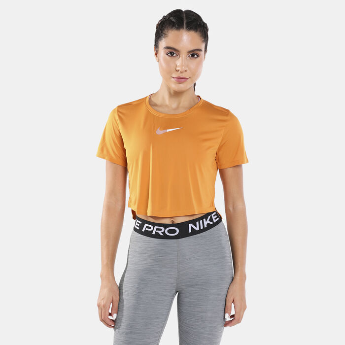 نايكي تيشيرت وان دراي-فت كروب للنساء أصفر image number 0