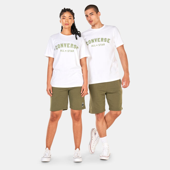 كونفرس تيشيرت اول ستار سنتر فرونت أبيض image number 2