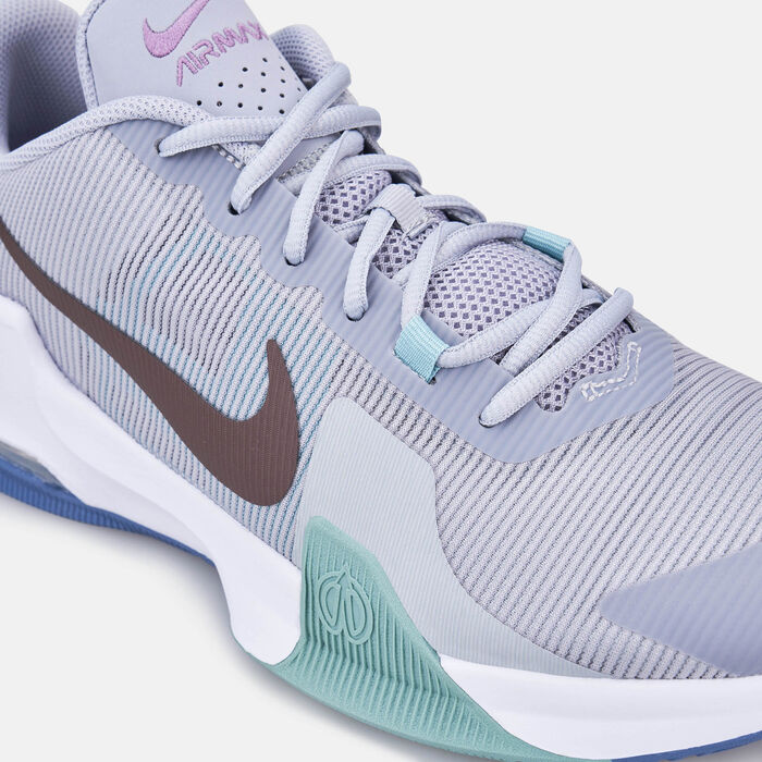 نايكي حذاء كرة السلّة اير ماكس امبكت 4 للرجال رمادي image number 5