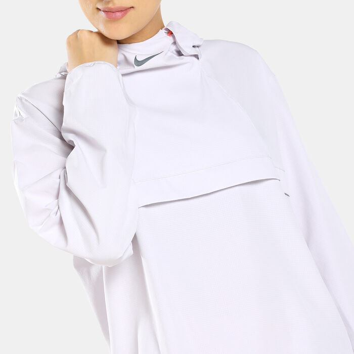 نايكي جاكيت دراي-فت رن ديفيجن للنساء بنفسجي image number 3