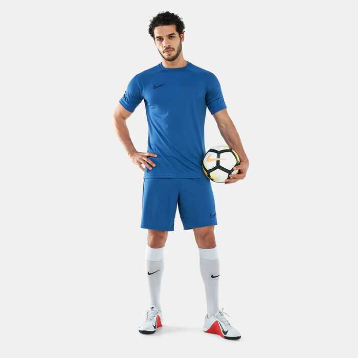 نايكي تيشيرت كرة القدم دراي فت اكاديمي للرجال أزرق image number 2