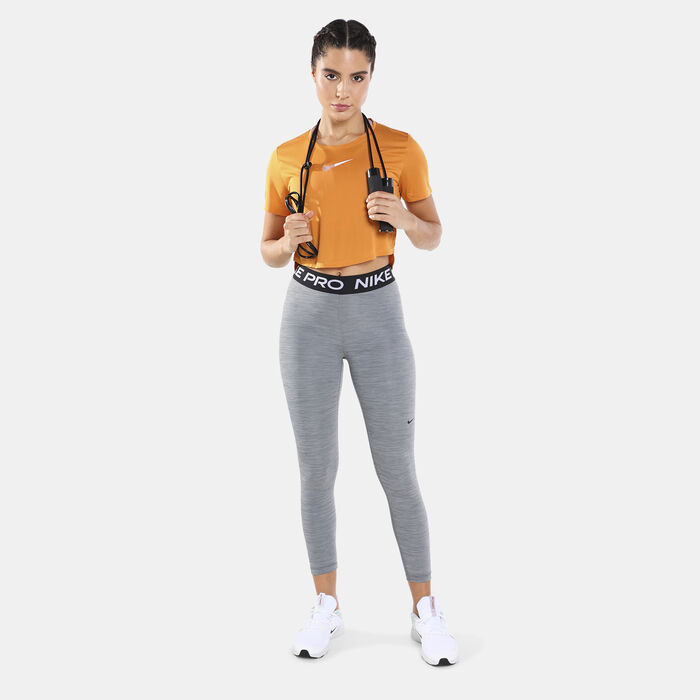 نايكي تيشيرت وان دراي-فت كروب للنساء أصفر image number 2