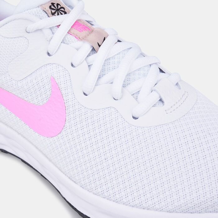 نايكي حذاء ريفولوشن 6 نيكست نيتشر للنساء أبيض image number 4