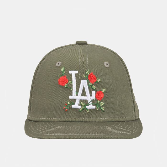 نيو ايرا قبعة LA دودجرز فلاور 9فيفتي سناب-باك للرجال أخضر image number 0